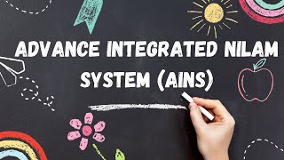 Advance Integrated Nilam System Ains Tutorial [upl. by Anais354]