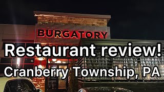 Burgatory review Cranberry Township PA [upl. by Soirtimid394]