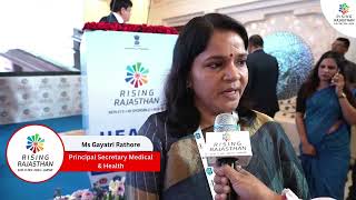 Transforming Healthcare in Rajasthan Insights from Principal Secretary Ms Gayatri Rathore health [upl. by Valerio]