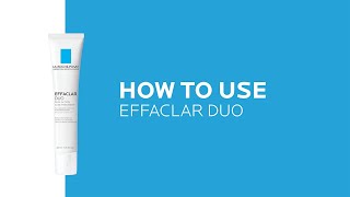 How to use Effaclar Duo Acne Spot Treatment  La RochePosay NEW [upl. by Barram]