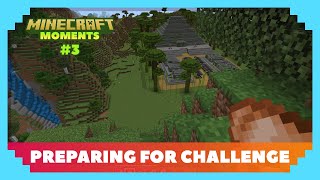 Minecraft 3  Preparing for a Challenge [upl. by Follansbee579]