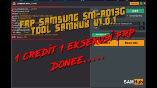 FRP SAMSUNG A013G WITH CREDIT SAMHUB TOOL [upl. by Bryanty]