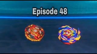 BEYBLADE BURST SPARKING EPISODE 48  SHU vs VALT  WORLD SPRIGGAN vs BRAVE VALKYRIE [upl. by Lee109]