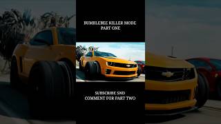 Bumblebee Killer Mode Part one bumblebee megatron transformers optimusprime autobots short [upl. by Latrell]