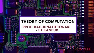 Introduction  Theory of Computation  Prof Raghunath Tewari [upl. by Osyth]