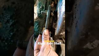 Right Axle Shaft worn out  Drive Shaft mechanic automobile mechanicservices [upl. by Maroney533]