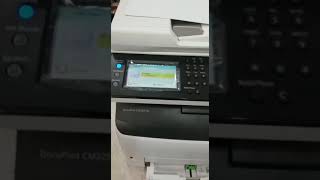 Cara Mengoprasikan Printer Fuji Xerox DocuPrint CM225FW [upl. by Navad845]