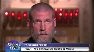 World Over  20150604  Norcia Monks Gregorian Chant Fr Cassian Folsom with Raymond Arroyo [upl. by Ennovy]