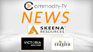 Mining Newsflash with Skeena Resources Victoria Gold and Consolidated Uranium [upl. by Eisdnyl]