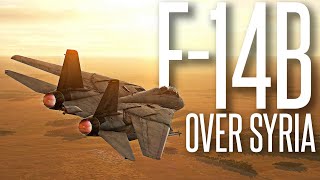 F14B TOMCAT COMBAT OVER SYRIA  DCS 27 Update 1440p Ultra Graphics Gameplay [upl. by Daphne773]