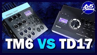 Roland TD17 VS TM6 Pro [upl. by Llehsram612]