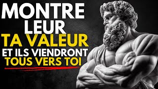 4 actions silencieuses pour montrer à lêtre aimé votre vraie valeur  Stoicisme [upl. by Atews]