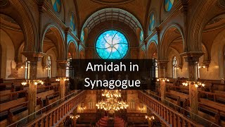 Jewish Prayer Amidah in Synagogue [upl. by Rehpetsirhc]