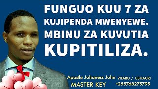 FUNGUO KUU 7 ZA KUJIPENDA MWENYEWE MBINU ZA KUVUTIA KUPITILIZA [upl. by Cross]