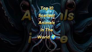 Top 10 Scariest Animals In The World 🌍 Scariest Animals Listtop10amazinganimals animaldayshorts [upl. by Imehon]