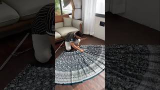 Lehenga Making Process  petrol Blue color Designer Lehenga choli for Wedding lehengas [upl. by Leahcimauhsoj797]