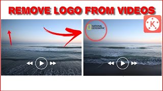 how to remove logo from video  kinemaster logo remove [upl. by Tomasina]