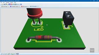 Como hacer un PCB en Proteus FÁCILCircuito Impreso  DampR Tutoriales [upl. by Danny]