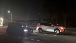 BNSF 7234 leads a stack train towards Watson Yard at Sepulveda Blvd [upl. by Stanhope899]