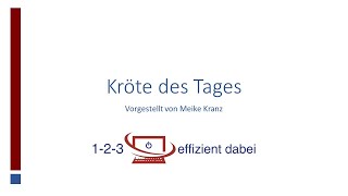 Kröte des Tages essen  Wie diese ZeitmanagementMethode Ihre Produktivität steigern kann [upl. by Betti142]