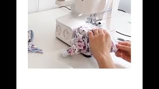 Jak uszyć ubranko dla lalki  Szyj Chwilą  Sewing clothes for a baby doll [upl. by Ellehsar]