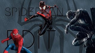 BLACK SPIDERMAN EDIT 🕷 IN YOUR ZONE  viralvideo trending spiderman viral viralvideo [upl. by Haukom20]