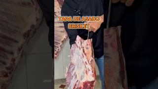 Brisket tapa de asado o pecho ¿de qué parte de la res sale shortsvideo shorts carne [upl. by Latoye]