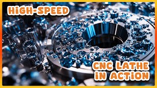 High  Speed CNC Lathe and Milling Machines in Action Advanced Metalworking Technology [upl. by Anivle696]