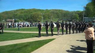 West Virginia State Police Training Academy Graduation 153rd Basic Class April 26 2013 [upl. by Pickford]