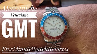 Meccaniche Veneziane GMT Diaspro Crema Review [upl. by Htidirrem303]