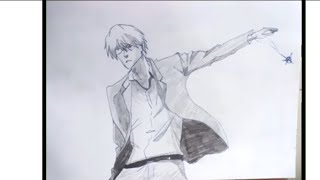 DRAWING RYOKAN ISHIDA SPEED DRAWING  BLEACH bleach [upl. by Yhtomit]