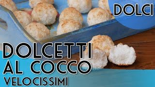 Dolcetti al Cocco Velocissimi [upl. by Zwart]