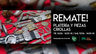 Subasta de Platería y Piezas Criollas  Morales Colombo TV [upl. by Fabrianna]