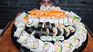 ASMR SUSHI MUKBANG [upl. by Tally]