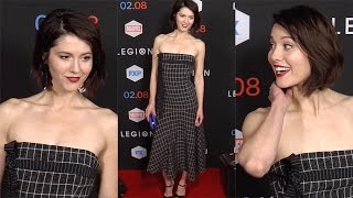 Mary Elizabeth Winstead FXs quotLegionquot Premiere Red Carpet [upl. by Fairleigh]