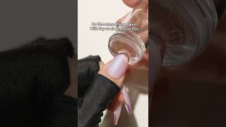 Easy french nails with chrome powder [upl. by Barnie]