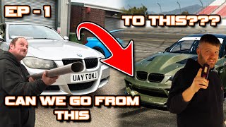 GETTING INTO DRIFTING AS CHEEP AS POSSIBLE WITH A E90 325i THEN GOING PRO   Episode 1 [upl. by Linnea444]