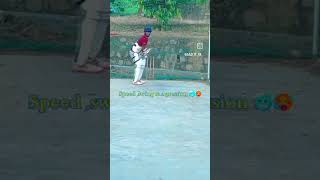 Fast bowling is a feeling cricket cricketskill cricketlover shortsfeed [upl. by Onek]