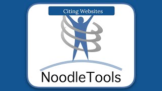 Citing Websites in MLA Format with NoodleTools [upl. by Lareena324]