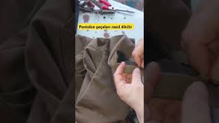 Pantolon paçaları nasıl dikilir [upl. by Fiora]