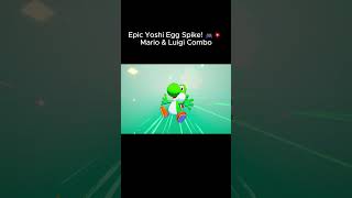 Yoshi Egg Spike in Mario and Luigi Brothership short marioandluigibrothership [upl. by Nimzzaj]