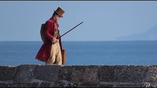 Timothee Chalamet on Wonka film set in Lyme Regis [upl. by Ahsemac]