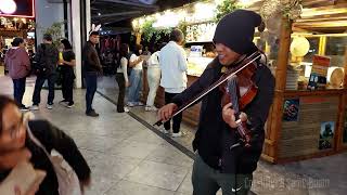 The Corrs — Runaway violin cover by Nestor Abellera — Street Music Philippines [upl. by Airamana]