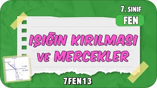 Işığın Kırılması ve Mercekler 📗 tonguçCUP 3Sezon  7FEN13 2024 [upl. by Naryb]