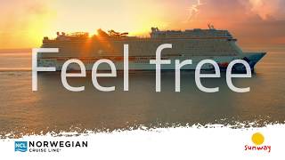 Sunway Holidays – Norwegian Cruise Line Feel Free 2020 [upl. by Eserahs]