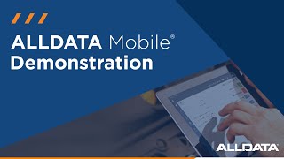 ALLDATA Mobile Demonstration [upl. by Oenire]