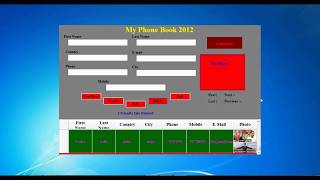 Phone Book Project in VBNET Mini project with source code CB [upl. by Cointon]