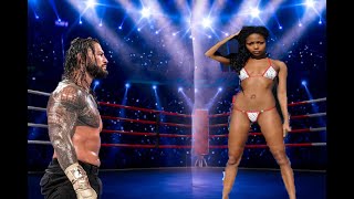 Roman Reigns vs Latisha  I Can I Will [upl. by Runkel634]