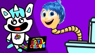 Pomni React to The Amazing Digital Circus  Poppy Playtime Chapter 3  Funny Animation 182 [upl. by Biddy]