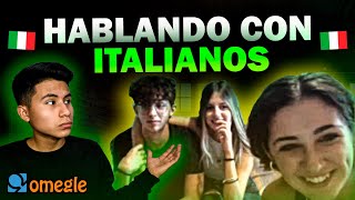 ¡Esto es lo que piensan los Italianos de los Latinoamericanos  HABLANDO CON ITALIANOS en OMEGLE [upl. by Weld]